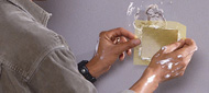 Longmont House Painting preparation.